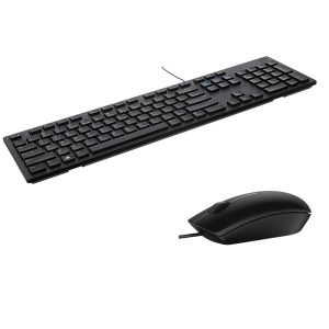Bộ chuột phím quang có dây Dell KB216 + MS116 USB