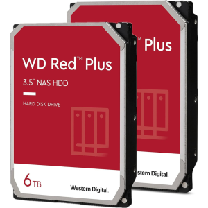 Ổ cứng WD Red Plus Internal NAS HDD 3.5" ( 2TB / 3TB / 4TB / 6TB / 8TB / 10TB / 12TB / 14TB )